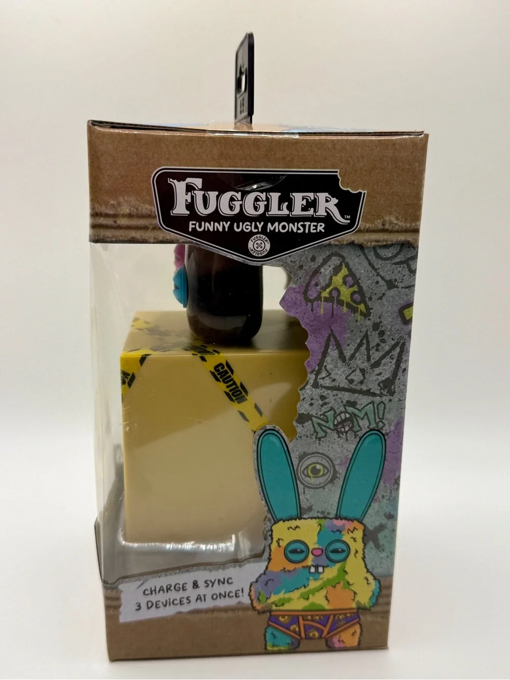 Fuggler Annoyed Alien 3-Port USB Hub - Yellow with Multicolor Eyes - Picture 4 of 6